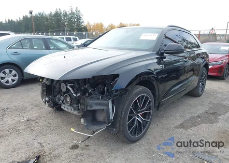 2021 Audi Q8 Premium Plus 55 Tfsi Quattro Tiptronic z USA, uszkodzony, nr VIN WA1EVAF17MD010658